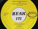 Crude AL Lofi Teen Country EP 45 JOHN HENRY & THE CORVETTS on SOUND VISE rare