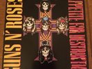 Guns N Roses Appetite For Destruction Vinyl Record 1987 VG Key