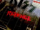KISS USA Revenge Sold Out 30th Anniversary  Silver Vinyl LP Sticker Limited Mint