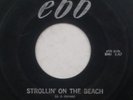 HOLLYWOOD FLAMES Strollin' On The Beach / Frankenstein Ebb144 7