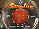 ROMULO CAICEDO CON EDMUNDO ARIAS “ LA LUNA Y EL PESCADOR “ VG 45 SONOLUX