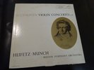 Heifetz , Munch / Beethoven Violin Concerto RCA SD Living Stereo LSC-1992 VG+