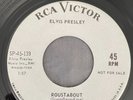ELVIS PRESLEY - Promo Single - Roustabout/One Track Heart - 1964 USA