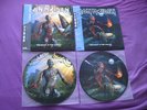 iron maiden 2 X PICTURE DISC VINYL - the beast in the garden VOL I & VOL II new