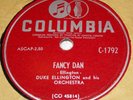 Columbia C1792 Duke Ellington Fancy Dan / The Hawk Talks 78 RPM E+ E+