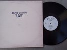 Janis Joplin 33rpm LP Vinyl 12-inch Joplin Records #J-12 Janis Joplin Live RARE