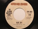 Rock Nm  45 The Allman Brothers Band - Blue Sky / Melissa On Capricorn