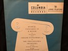 GREGOR PIATIGORSKY cello - DVORAK Concerto Ormandy - COLUMBIA ML 4022 LP 1949