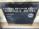 Rare SEALED Bach/Albinoni Empire Brass Quintet 'Baroque Brass' Sine Qua Non MINT