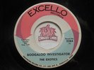 The Exotics: Boogaloo Investigator / I'm Gonna Never Stop Loving 45 RPM VG+ (5J)