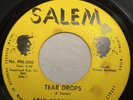 Rare Soul Brothers Inc Tear Drops 45 Record on Salem PM 500 Northern Soul