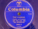 Columbia 2906D  Ben Pollack Orch THE VOODOO   78 rpm EE+ Jazz 1934