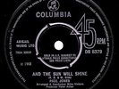 Paul Jones - And The Sun Will Shine - Vinyl Record 7.. - S1142A