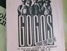 the go gos 84 new wave girls flyer