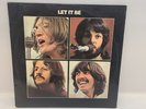 RARE IN USA THE BEATLES LET IT BE 1ST UK STEREO 1970 RED APPLE ON SLEEVE PCS7096