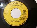 DUSTY GREYROCK 45 rpm Tears In My Heart / Clap Your Hands PROMO   Pop PSYCH 1968
