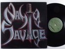 NASTY SAVAGE Self Titled COMBAT/METAL BLADE MX-8028 LP VG+ z