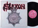 SAXON Strong Arm Of The Law CARRERE LP VG+ france gatefold z