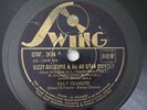 Dizzy Gillespie Charlie Parker Salt Peanuts 78RPM Swing SW 304 EX