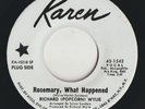 NORTHERN SOUL-RICHARD (POPCORN) WYLIE-ROSEMARY, WHAT HAPPENED-KAREN