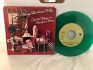 Rare ELVIS PRESLEY Merry Christmas Baby RCA GREEN VINYL 45 PIC SLV MINT