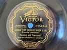 Country-78 RPM-Fleming and Townsend-Gonna Quit Drinkin When I Die-Victor 23543-E