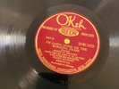 BLUES/GOSPEL ARIZONA DRANES Okeh 8419 Going Home on Morning Train/Lambs Blood V+