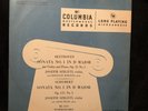JOSEPH SZIGETI violin - BEETHOVEN & SCHUBERT Sonatas - COLUMBIA ML 4133 LP 1949