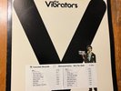 The Vibrators: Pure Mania--Original 1977 Promo Vinyl w/Stickers--CBS