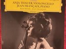 RARE DGG 138990 STEREO -ANJA THAUER, Suite für Violoncello- MAX REGER