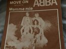 Abba  Move On / Mamma Mia Scarce Chile  7” Vinyl Single Very Rare Nr Mint
