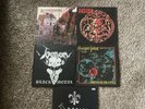 5 Classic Metal/Death Metal Vinyls In Good Condition NEVER PLAYED