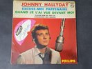 JOHNNY HALLYDAY OLYMPIA AUTOGRAPHE SIGNATURE Excuse Moi Partenaire COVER ONLY