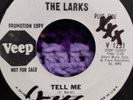 LARRY AND THE LARKS Tell Me. Northern Soul on Veep. Vg+ w/co. sleeve. 