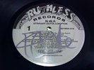 ICE CUBE AUTO SIGNED NWA STRAIGHT OUTTA COMPTON ALBUM LP VINYL  RECORD w/COA