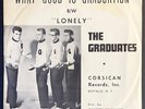 GRADUATES What Good Is Graduation 45+RARE PIC SLEEVE 1959 Teen Doo Wop Promo