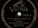 Ray Noble w/ Al Bowlly 78 The Very Thought Of You / I'll Be Good EE- / E- SH2E