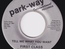 FIRST CLASS Tell Me What You Want  withdrawn 45 MODERN SOUL disco HEAR