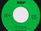 THE SCORPION Keep On Trying / Leo  M- sweet soul 45 funk lowrider HEAR