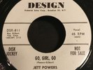 Jett Powers & Vince Parle & The Raunch Hands ‎– Go, Girl, Go / Teen Age Quarrel