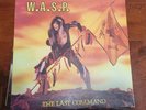 WASP The Last Command 1st Pressing 1985 Vinyl Lp W/Merchandise Insert  VG+/VG+