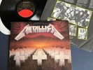 Metallica Master Of Puppets Club Edition 1986 1st Press LP Vinyl VG+/VG+