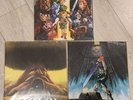 ZELDA OCARINA OF TIME VINYL NOT MOONSHAKE SET OF 3 BLACK VINYL