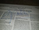 SIGNED LP ASD 2535 -CARLO MARIA GIULINI -BEETHOVEN SYM # 6 & 'EGMONT' O/T  Nm/Ex