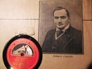 1932 ENRICO CARUSO PICTURE SLEEVE PAGLACCI VESTI LA GIUBBA M'Appari Electr Orch