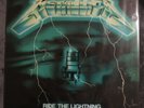Metallica Ride the Lightning, colored Vinyl (BLUE) Heavy Metal LP Album (as new)