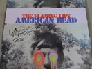 THE FLAMING LIPS - AMERICAN HEAD 2 X LP VINYL RECORD SIGNED PRINT HOLOGRAPHIC