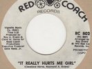 Carstairs It Really Hurts Me Girl Red Coach Demo  Soul Northern Motown