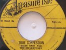 45 SKA / DUKE REID & THE SILVERTONES / TRUE CONFESSION / TREASURE ISLE / LISTEN