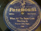 Paramount Jubilee Singers PARAMOUNT 12073 WHEN ALL THE SAINTS COME MARCHING IN